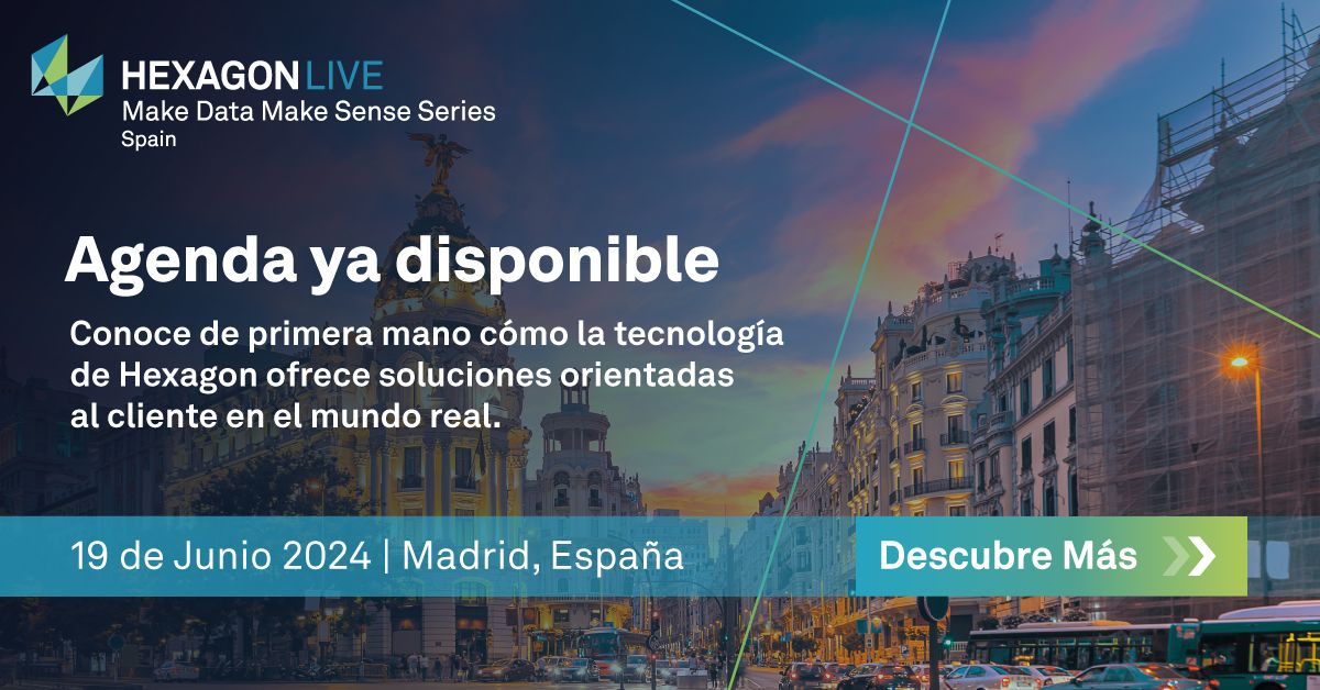 Hexagon LIVE Make Data Make Sense Series Spain